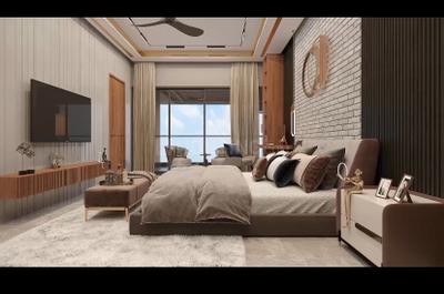 Bedroom Image of 4800 Sq.ft 4 BHK Apartment / Flat for sale in MK The Palladia, Sargasan Gandhinagar for Rs. 22000000