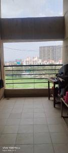 Balcony Image of 1150 Sq.ft 2 BHK Apartment / Flat for rent in Kumar Kruti, Kalyani Nagar Pune for Rs. 41000