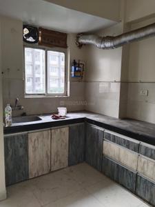 Kitchen Image of 1645 Sq.ft 3 BHK Apartment / Flat for rent in Shri The Platinum Residency, Gola Road Patna for Rs. 37000