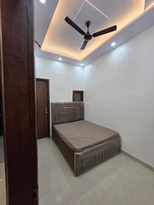 Bedroom Image of 500 Sq.ft 1 BHK Independent House for rent in Subhash Nagar New Delhi for Rs. 19000