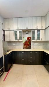 Kitchen Image of 1000 Sq.ft 1 BHK Builder Floor for rent in Palam Vihar Gurgaon for Rs. 18000