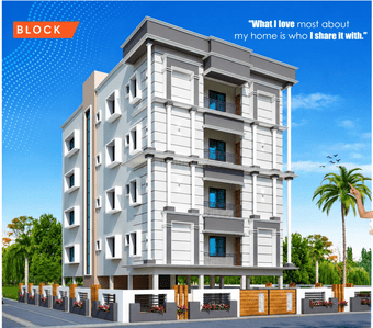 Image of 1526 Sq.ft 3 BHK Apartment / Flat for sale in Lingipur, Bhubaneswar for Rs. 9200000