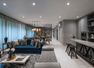 Living Room Image of 2050 Sq.ft 3 BHK Apartment / Flat for sale in Oberoi Esquire, Goregaon East Mumbai for Rs. 78500000