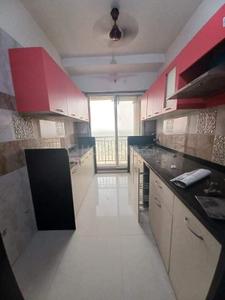 Kitchen Image of 750 Sq.ft 1 BHK Apartment / Flat for rent in Tharwani Rosalie, Kalyan West Kalyan for Rs. 16999