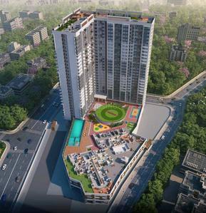 Building Image of 579 Sq.ft 1 BHK Apartment / Flat for sale in Dotom Isle , Malad West Mumbai for Rs. 9200000