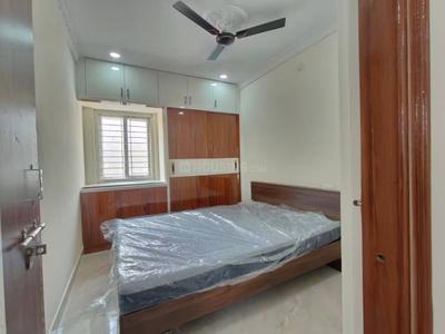 Bedroom Image of 865 Sq.ft 1 BHK Apartment / Flat for rent in Gachibowli Hyderabad for Rs. 29000