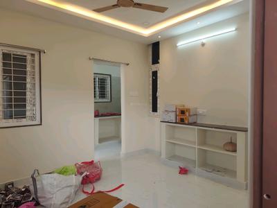 Living Room Image of 650 Sq.ft 1 BHK Apartment / Flat for rent in Kondapur Hyderabad for Rs. 17000