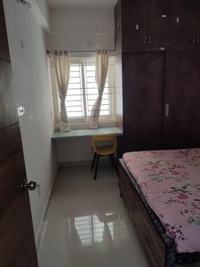 Bedroom Image of 650 Sq.ft 1 BHK Apartment / Flat for rent in Whitefield Bengaluru for Rs. 25000