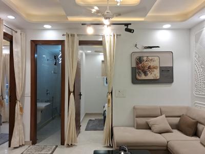 Living Room Image of 900 Sq.ft 3 BHK Builder Floor for rent in Dwarka Mor New Delhi for Rs. 32000