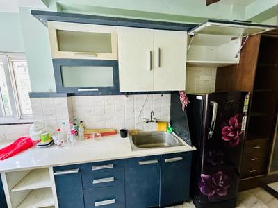 Kitchen Image of 1400 Sq.ft 3 BHK Apartment / Flat for rent in Doranda Ranchi for Rs. 31000