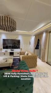 Bedroom Image of 1800 Sq.ft 3 BHK Builder Floor for sale in Model Town New Delhi for Rs. 35000000