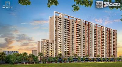 Image of 949 Sq.ft 2 BHK Apartment / Flat for sale in ARV Richvue, Mundhwa, Pune for Rs. 7500000