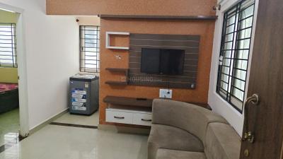 Living Room Image of 510 Sq.ft 1 BHK Apartment / Flat for rent in BTM Layout 2nd Stage Bengaluru for Rs. 22000
