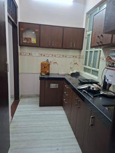 Kitchen Image of 800 Sq.ft 1 BHK Builder Floor for rent in Murlipura Jaipur for Rs. 11000