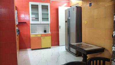 Kitchen Image of 2450 Sq.ft 3 BHK Independent House for rent in Haridwar House, Vashi Navi Mumbai for Rs. 135000