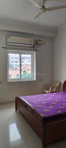 Bedroom Image of 550 Sq.ft 1 BHK Apartment / Flat for rent in Srinagar Colony Hyderabad for Rs. 27000