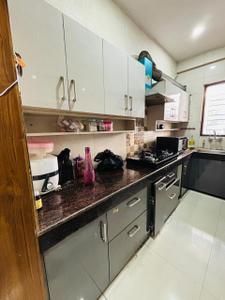 Kitchen Image of 1587 Sq.ft 3 BHK Apartment / Flat for sale in Kishanpura Zirakpur for Rs. 9190000