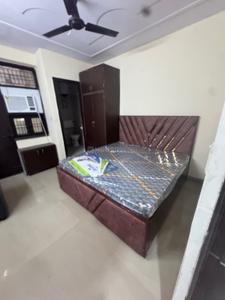 Bedroom Image of 750 Sq.ft 2 BHK Builder Floor for rent in Sector 19 Dwarka New Delhi for Rs. 24000