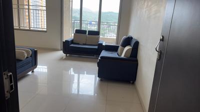 Living Room Image of 850 Sq.ft 2 BHK Apartment / Flat for sale in Kolte Patil Life Republic Sector R3 3rd Avenue, Nerhe Pune for Rs. 9000000