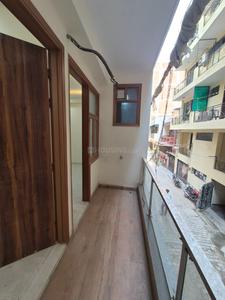 Balcony Image of 1350 Sq.ft 3 BHK Builder Floor for rent in Chhattarpur New Delhi for Rs. 25500