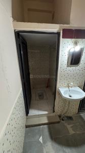 Bathroom Image of 400 Sq.ft 1 RK Builder Floor for rent in Sukhliya Indore for Rs. 8000