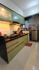 Kitchen Image of 853 Sq.ft 2 BHK Apartment / Flat for sale in Dhayari Pune for Rs. 6500000