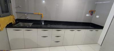 Kitchen Image of 1250 Sq.ft 3 BHK Apartment / Flat for rent in Shivalik Green View, Shantigram Ahmedabad for Rs. 95000