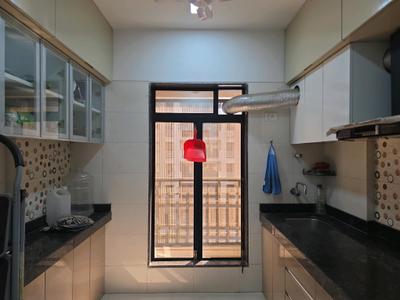 Kitchen Image of 700 Sq.ft 1 BHK Apartment / Flat for sale in Kini Tower, Virar West Virar for Rs. 4495000