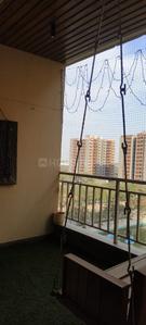 Balcony Image of 2400 Sq.ft 3.5 BHK Apartment / Flat for rent in Adani Water Lily, Shantigram Ahmedabad for Rs. 85000
