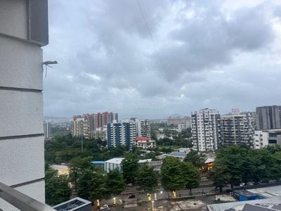 Balcony Image of 850 Sq.ft 2 BHK Apartment / Flat for rent in Dolphin Casa Grande, Ravet Pune for Rs. 25000
