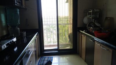 Kitchen Image of 1750 Sq.ft 3 BHK Apartment / Flat for sale in Platinum The Springs, Kalamboli Navi Mumbai for Rs. 18000000