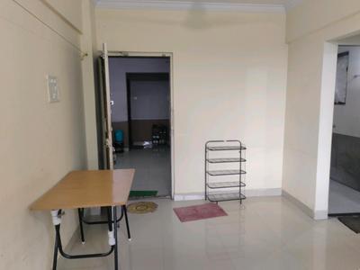 Living Room Image of 650 Sq.ft 1 BHK Apartment / Flat for rent in Airoli Navi Mumbai for Rs. 22500