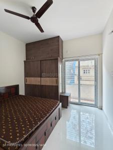 Bedroom Image of 650 Sq.ft 1 BHK Builder Floor for rent in HSR Layout Bengaluru for Rs. 33000