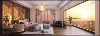 Living Room Image of 1796 Sq.ft 3 BHK Apartment / Flat for sale in ATK The Burj, Topsia Kolkata for Rs. 30000000