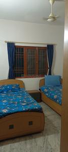 Bedroom Image of 1200 Sq.ft 3 BHK Apartment / Flat for rent in Sahjanand Nexus 5, Karmnagri Society Nadiad for Rs. 13000