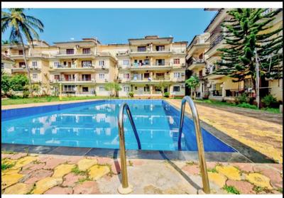 Image of 540 Sq.ft 1 RK Apartment / Flat for rent in Saldanha Kyle Gardens, Calangute, Goa for Rs. 25000