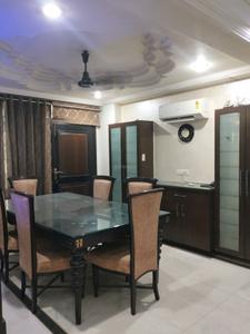Dining Area Image of 2200 Sq.ft 4 BHK Apartment / Flat for rent in Patparganj New Delhi for Rs. 85000