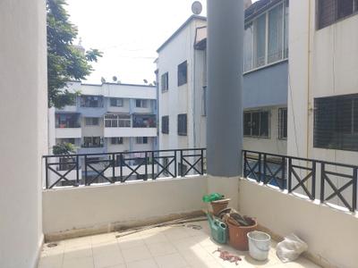 Terrace Image of 1000 Sq.ft 2 BHK Apartment / Flat for rent in Suncity Apartment, Anand Nagar, Sinhagad Road Pune for Rs. 30000