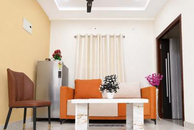 Hall Image of 925 Sq.ft 1 BHK Apartment / Flat for rent in Gachibowli Hyderabad for Rs. 30000