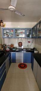 Kitchen Image of 985 Sq.ft 2 BHK Apartment / Flat for rent in Nirman Landmark, Warje Pune for Rs. 35000