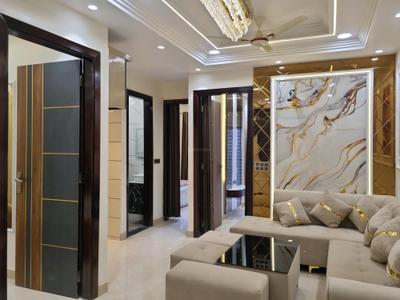 Living Room Image of 900 Sq.ft 3 BHK Apartment / Flat for sale in Razapur Khurd New Delhi for Rs. 6100000