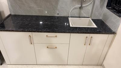 Kitchen Image of 1500 Sq.ft 1 BHK Independent House for rent in Mahalakshmi Nagar Indore for Rs. 20000