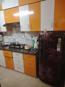 Kitchen Image of 850 Sq.ft 2 BHK Builder Floor for rent in DDA Akshardham Apartments, Sector 19 Dwarka New Delhi for Rs. 32000