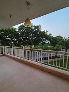 Balcony Image of 2510 Sq.ft 3.5 BHK Apartment / Flat for rent in Adani Water Lily, Shantigram Ahmedabad for Rs. 58000