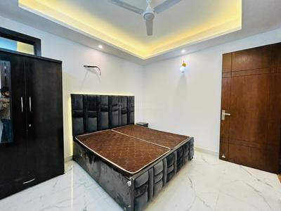 Bedroom Image of 841 Sq.ft 2 BHK Builder Floor for rent in Saket New Delhi for Rs. 18500