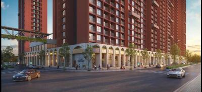 Building Image of 990 Sq.ft 2 BHK Apartment / Flat for sale in My Home Sanctuary Phase I, Mamurdi Pune for Rs. 6900000