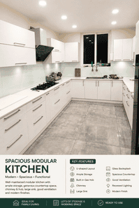Image of 3000 Sq.ft 3 BHK Apartment / Flat for rent in Bandlaguda Jagir, Hyderabad for Rs. 65000