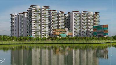Image of 2180 Sq.ft 3 BHK Apartment / Flat for sale in Ananda The Drizzle, Narsingi, Hyderabad for Rs. 18527820