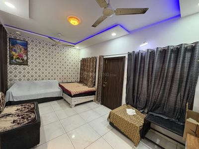 Living Room Image of 800 Sq.ft 3 BHK Independent House for rent in Bhawrasla Indore for Rs. 18000