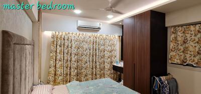Bedroom Image of 1296 Sq.ft 2 BHK Apartment / Flat for rent in Aalay Empire Solitaire, Agripada Mumbai for Rs. 95000
